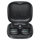 Microfon Acefast Microfoane lavaliera wireless (R1), Type-C, 360° Pickup Range, Reducere zgomot, 750mAh, Ultra-low Latency, negru