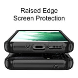 Husa pentru Samsung Galaxy S24 FE, Techsuit Hybrid Armor, negru