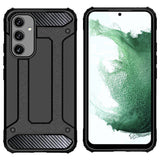 Husa pentru Samsung Galaxy S24 FE, Techsuit Hybrid Armor, negru