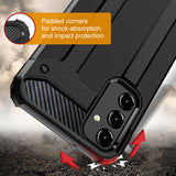 Husa pentru Samsung Galaxy S24 FE, Techsuit Hybrid Armor, negru