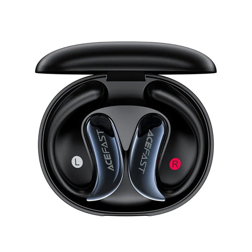 Casti wireless Acefast Acefit SE (FA005), cu Bass, Bluetooth V5.4, Reducere zgomot, HD Calls, IPX4, 400mAh, negru