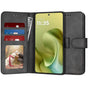 Husa pentru Motorola Moto G86, Techsuit Diary Book, negru