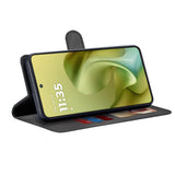 Husa pentru Motorola Moto G86, Techsuit Diary Book, negru