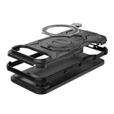 Husa pentru iPhone 17 Air, Techsuit Carbon Shield PRO, negru