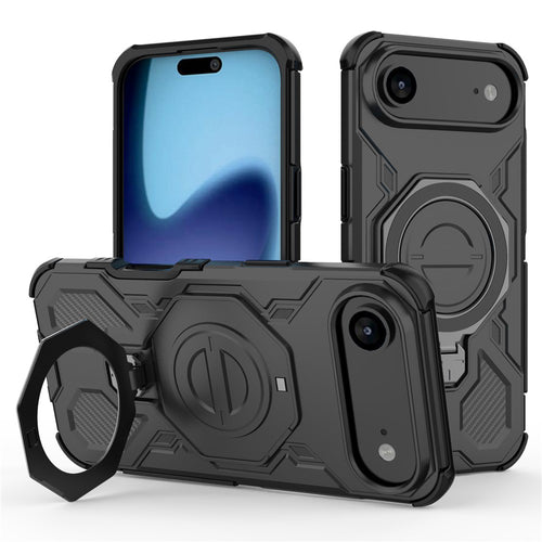 Husa pentru iPhone 17 Air, Techsuit Carbon Shield PRO, negru