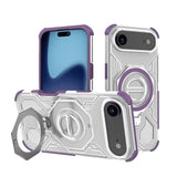 Husa pentru iPhone 17 Air, Techsuit Carbon Shield PRO, mov