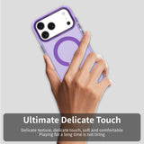 Husa pentru iPhone 17 Pro Max, Techsuit CandyCase MagSafe, alb