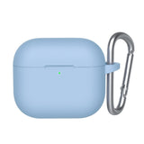 Husa casti pentru AirPods 3, Blueo Liquid Silicone Protect Case Sky