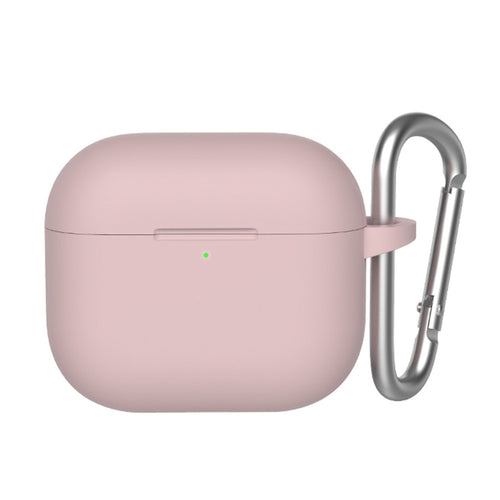 Husa casti pentru AirPods 3, Blueo Liquid Silicone Protect Case Sand