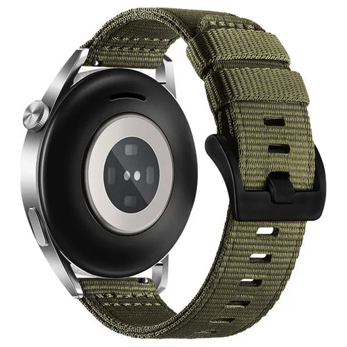 Curea pentru Garmin vivoactive 3, Techsuit Watchband 20mm (W070), verde inchis