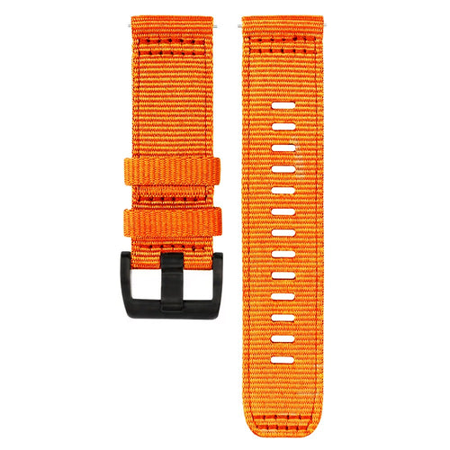 Curea pentru Garmin vivoactive 3, Techsuit Watchband 20mm (W070), portocaliu