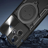Husa pentru Motorola Moto G86, Techsuit CamGuard Pro, albastru