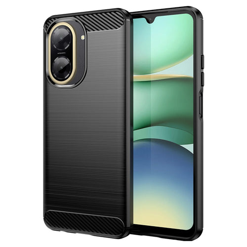 Husa pentru Xiaomi Redmi A5 4G (Regional), Techsuit Carbon Silicone, negru