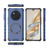 Husa pentru Honor X9c, Techsuit HoneyComb Shield MagSafe, alb
