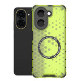 Husa pentru Xiaomi Redmi A5 4G (Regional), Techsuit HoneyComb Shield MagSafe, verde