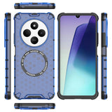 Husa pentru Xiaomi Redmi 14C, Techsuit HoneyComb Shield MagSafe, alb