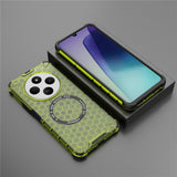 Husa pentru Xiaomi Redmi 14C, Techsuit HoneyComb Shield MagSafe, verde