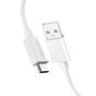 Cablu Spigen de date Essential EB6020AC (ACA08716), Incarcare rapida, USB to Type-C, 60W, 480Mbps, 2m, alb