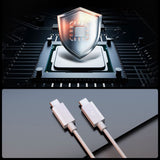 Cablu Spigen de date Essential EB6020CC (ACA08719), Incarcare rapida, 2x Type-C, 60W, 480Mbps, 2m, alb
