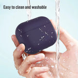 Husa casti pentru AirPods Pro, Blueo Liquid Silicone Protect Case