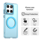 Husa pentru Motorola Edge 60 Fusion, Techsuit CandyCase MagSafe, alb