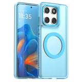 Husa pentru Motorola Edge 60 Fusion, Techsuit CandyCase MagSafe, alb