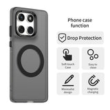 Husa pentru Motorola Edge 60 Fusion, Techsuit CandyCase MagSafe, alb
