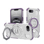 Husa pentru iPhone 16e, Techsuit Carbon Shield PRO, mov