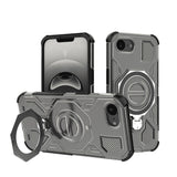 Husa pentru iPhone 16e, Techsuit Carbon Shield PRO, fumuriu