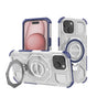 Husa pentru iPhone 15, Techsuit Carbon Shield PRO, albastru