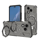 Husa pentru Honor 400 Lite, Techsuit Carbon Shield PRO, fumuriu