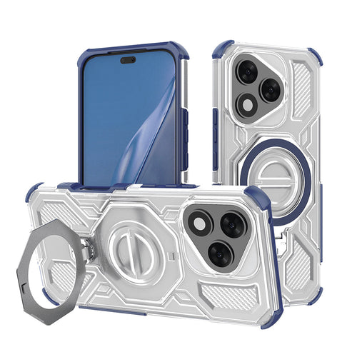 Husa pentru Honor 400 Lite, Techsuit Carbon Shield PRO, albastru