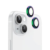 Folie de protectie pentru iPhone 15, Blueo Original Metal Frame Lens Protector