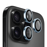 Folie de protectie pentru iPhone 13 Pro, Blueo Original Metal Frame Lens Protector