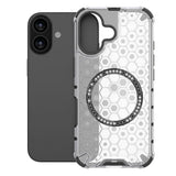 Husa pentru iPhone 17, Techsuit HoneyComb Shield MagSafe, alb
