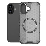 Husa pentru iPhone 17, Techsuit HoneyComb Shield MagSafe, alb
