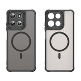 Husa pentru Motorola Moto G56, Techsuit HaloFrost II MagSafe, negru