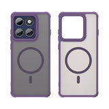 Husa pentru Motorola Edge 60 Pro, Techsuit HaloFrost II MagSafe, mov