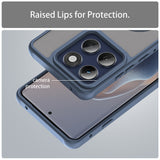 Husa pentru Motorola Edge 60 Pro, Techsuit HaloFrost II MagSafe, bleumarin