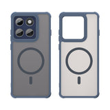 Husa pentru Motorola Edge 60 Pro, Techsuit HaloFrost II MagSafe, bleumarin