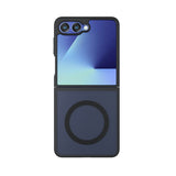 Husa pentru Samsung Galaxy Z Flip7, Techsuit PureFrost MagSafe, negru frost