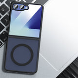 Husa pentru Samsung Galaxy Z Flip7, Techsuit PureFrost MagSafe, negru frost