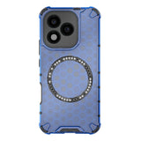 Husa pentru Honor 400 Lite, Techsuit HoneyComb Shield MagSafe, alb