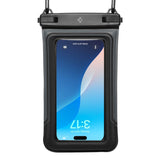 Spigen (2 pack) Husa Impermeabila A611P (ACS09348), IPX8, pentru Phone, max 6.9, Matte Negru