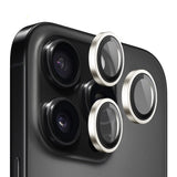 Folie de protectie pentru iPhone 14 Pro, Blueo Original Metal Frame Lens Protector