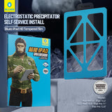 Folie de protectie pentru iPad Air 11 (2024), Blueo HD Sticla securizata cu Applicator Pro