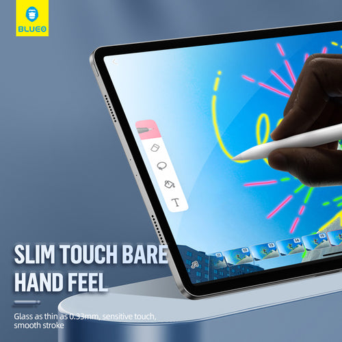 Folie de protectie pentru iPad 10 (2022) 10.9, Blueo HD Sticla securizata cu Applicator Pro