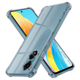 Husa pentru OPPO A58 4G, Techsuit Shockproof Clear Silicone, fumuriu