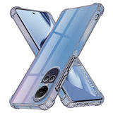 Husa pentru OPPO Reno10, Techsuit Shockproof Clear Silicone, fumuriu