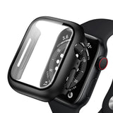 Husa smartwatch pentru Apple Watch 7 41mm, Anank, negru